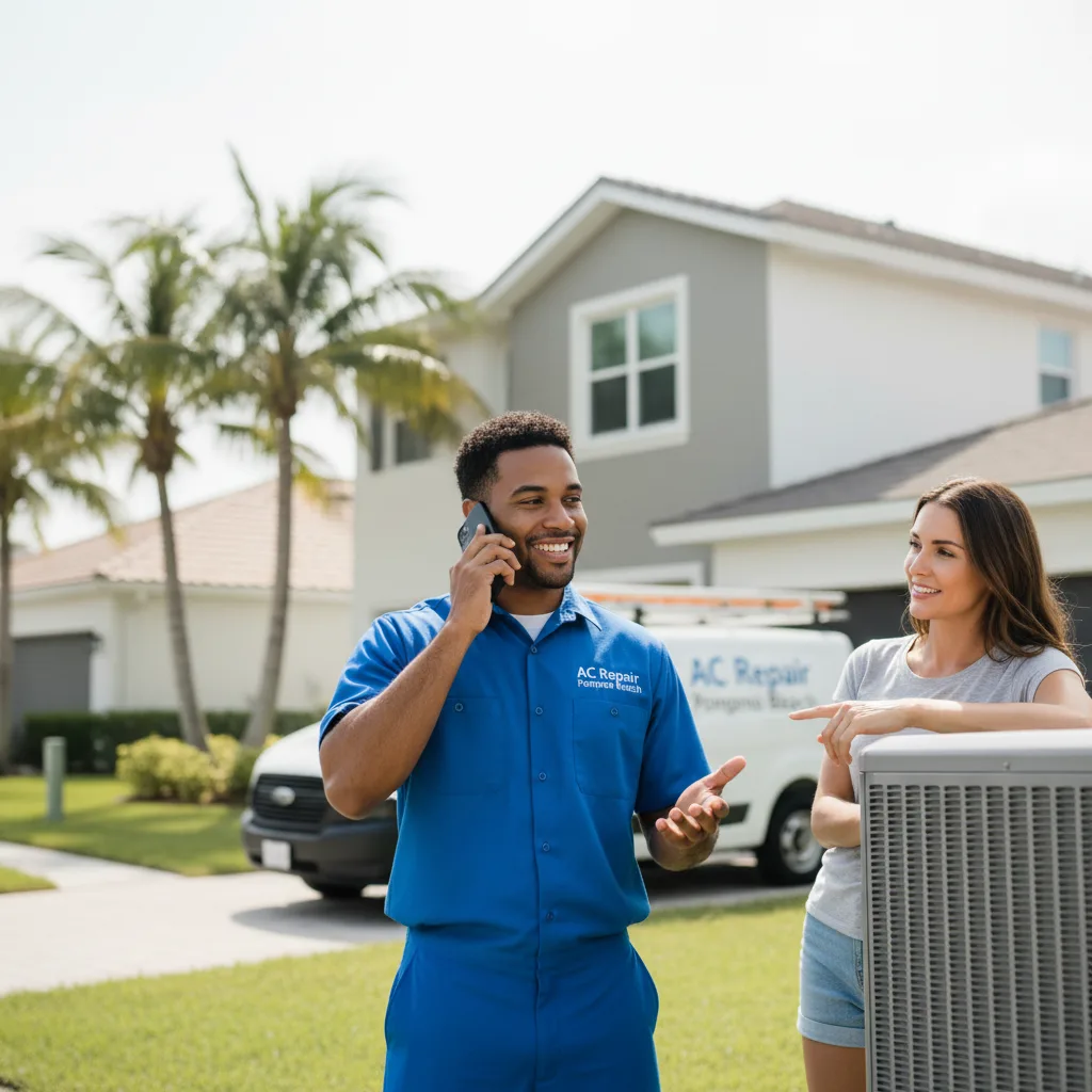 AC Repair Pompano Beach customer support in Southmayd